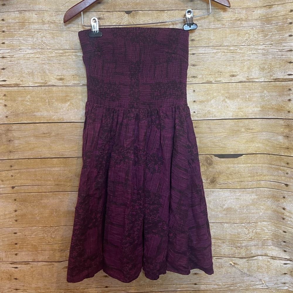 Strapless Ecote dress ๐